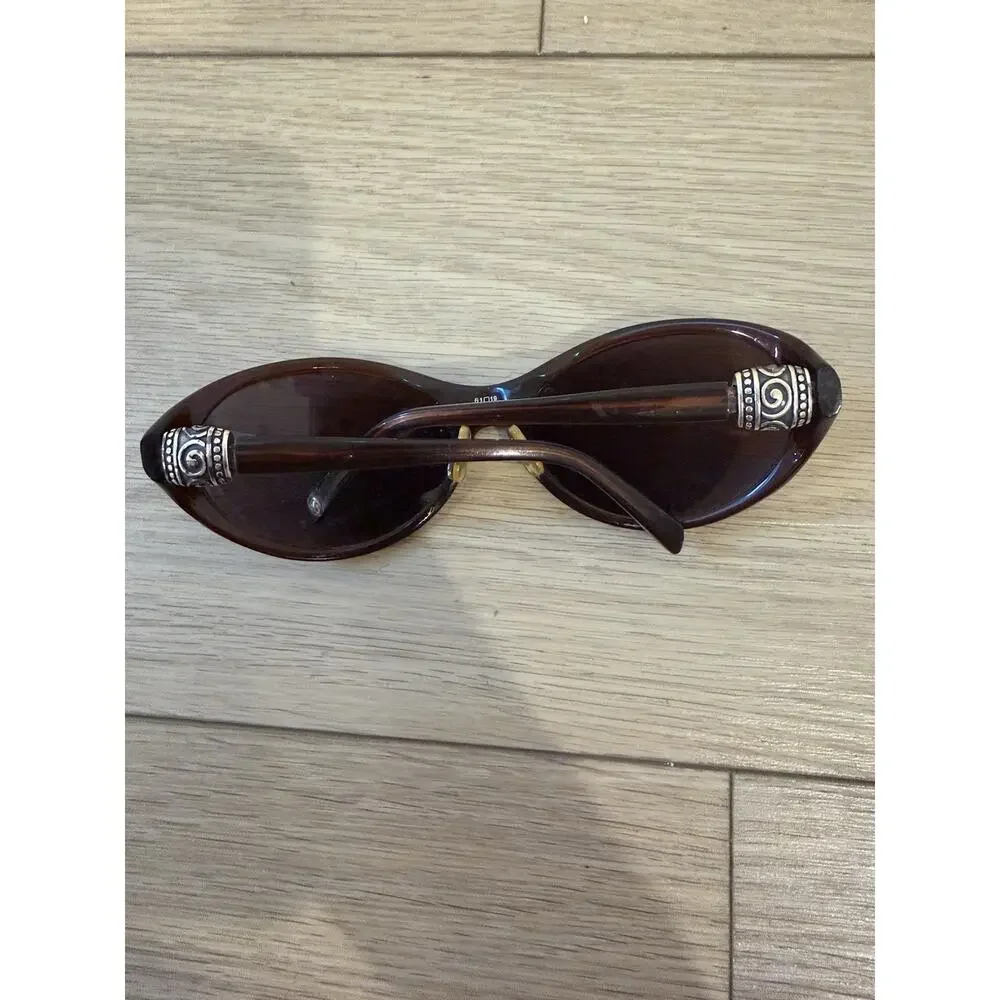Brighton Ayu Bead Brown Sunglasses Handmade